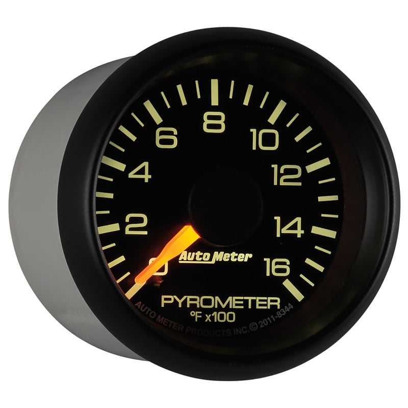 AutoMeter Factory Match GM 2-1/16 inch 1600 Degree Electric Pyrometer (EGT) Gauge