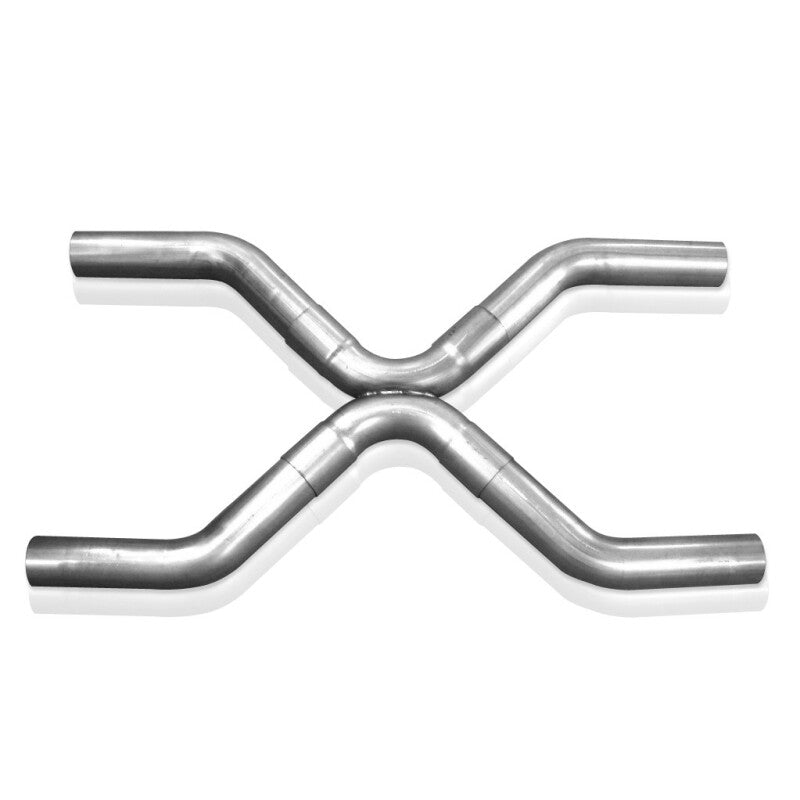 Stainless Works 3-Inch X-Style Universal Crossover Kit for Automotive Exhaust Systems