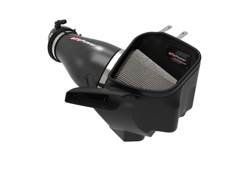 aFe Track Series Carbon Fiber Pro Dry S Air Intake System for Jeep Grand Cherokee and Dodge Durango Hellcat - Part #AFE57-10009D
