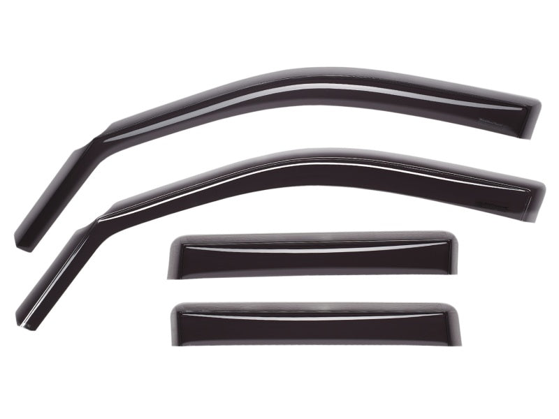 WeatherTech Part Number WET82503 Dark Smoke Side Window Deflectors for Dodge Ram 1500 (2009-2013)