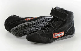 RaceQuip Black SFI Race Shoe 10.0 – Durable Motorsport Footwear for Racing Enthusiasts