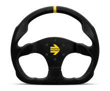 Load image into Gallery viewer, MOMO MOD30 320mm Steering Wheel with Black Suede and Black Spokes - Part R1960/32S