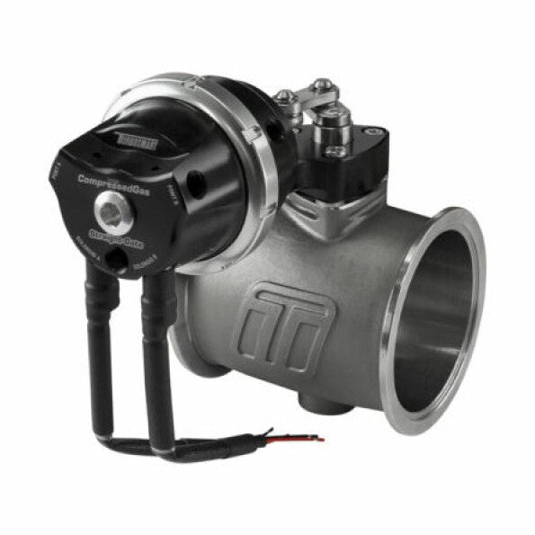 Turbosmart PSG76CG 7 PSI Compressed Gas Solenoid with StraightGate76 - Black