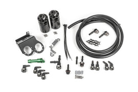 Radium Engineering 15-19 Corvette Z06 Dual Catch Can Kit with Fluid Lock