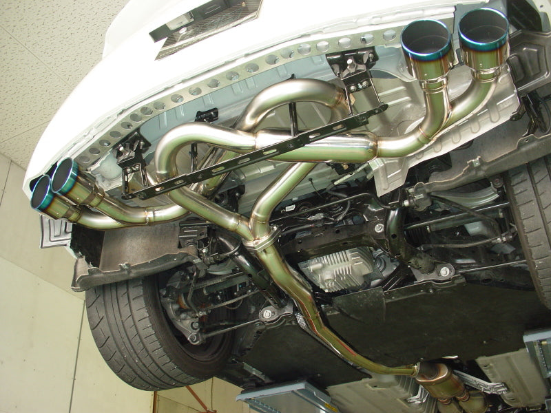 HKS GTR Legamax TIG Welded Exhaust System for High-Performance Vehicles