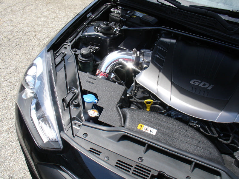 Injen SP1392P Short Ram Cold Air Intake System for Hyundai Genesis Coupe 3.8L V6 – Polished Finish