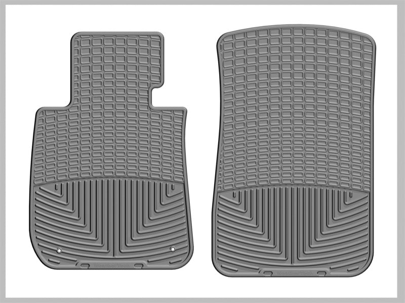 WeatherTech All-Weather Front Floor Mats for 2013 BMW 335i and Similar Models - Grey
