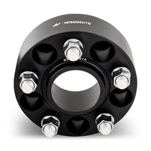Load image into Gallery viewer, Mishimoto 5x100 Wheel Spacers for Subaru Legacy 2005-2007, 56.1mm Center Bore, Black Anodized Finish
