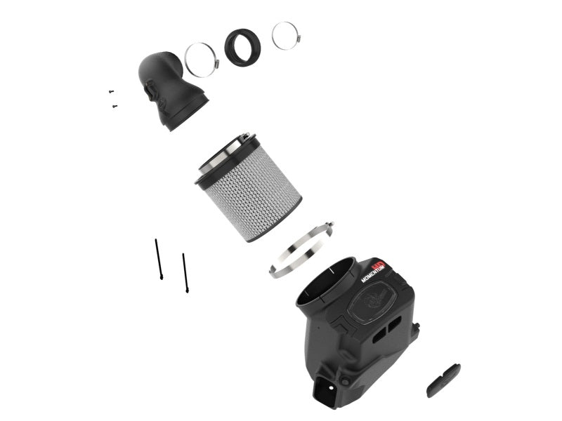 aFe Momentum HD Cold Air Intake System with Pro DRY S Filter for GM Trucks and SUVs 2020-2021 3.0L Turbo Diesel