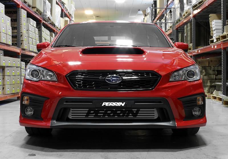 Perrin Performance Black License Plate Delete for 2018-2021 Subaru WRX/STI