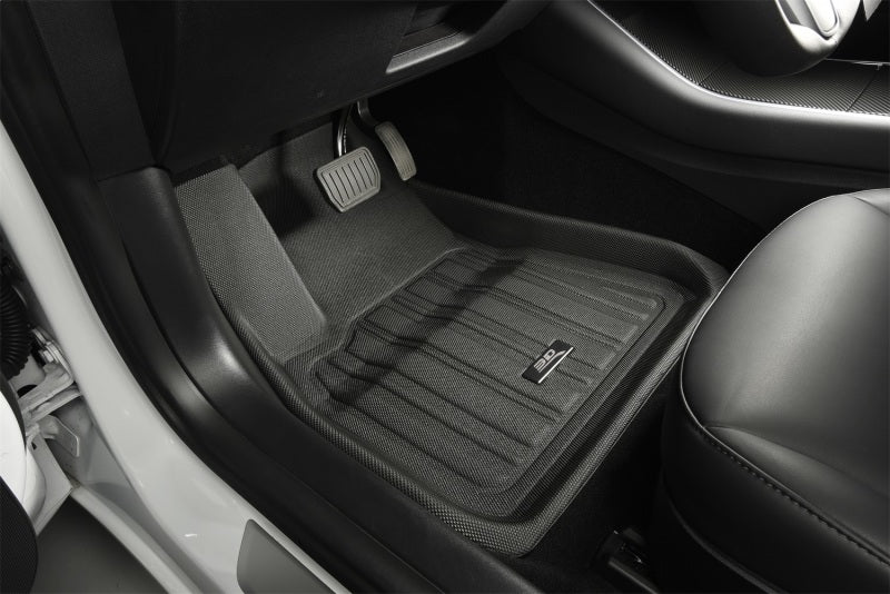 3D MAXpider Elitect Floor Mats for Tesla Model Y (2021-2024) – Black, Front and Rear