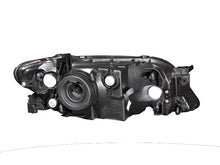 Load image into Gallery viewer, ANZO 2001-2003 Mazda Protege Crystal Headlights Set with Clear Lenses and Black Housing