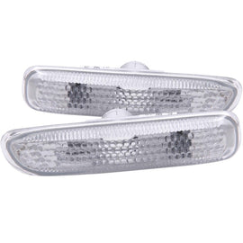 ANZO 1999-2001 BMW 3 Series Side Marker Lights with Clear Lens - Pair