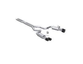 MBRP Armor Pro Series 3-inch Street Profile Catback Exhaust System with Carbon Fiber Tips for 2024-2026 Ford Mustang GT