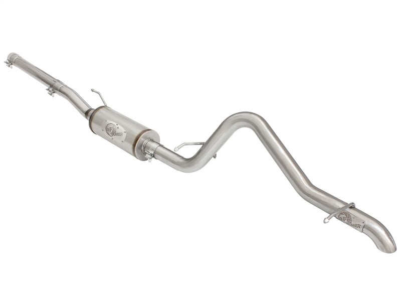 aFe MACHForce XP 2.5-inch Stainless Steel Cat-Back Exhaust System for Jeep Wrangler (JK) 07-16 with 3.6L/3.8L V6