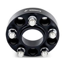 Load image into Gallery viewer, Mishimoto 5x114.3 Wheel Spacers for Ford Mustang 2015+ – Black Anodized Aluminum with Grade-12.9 Steel Studs