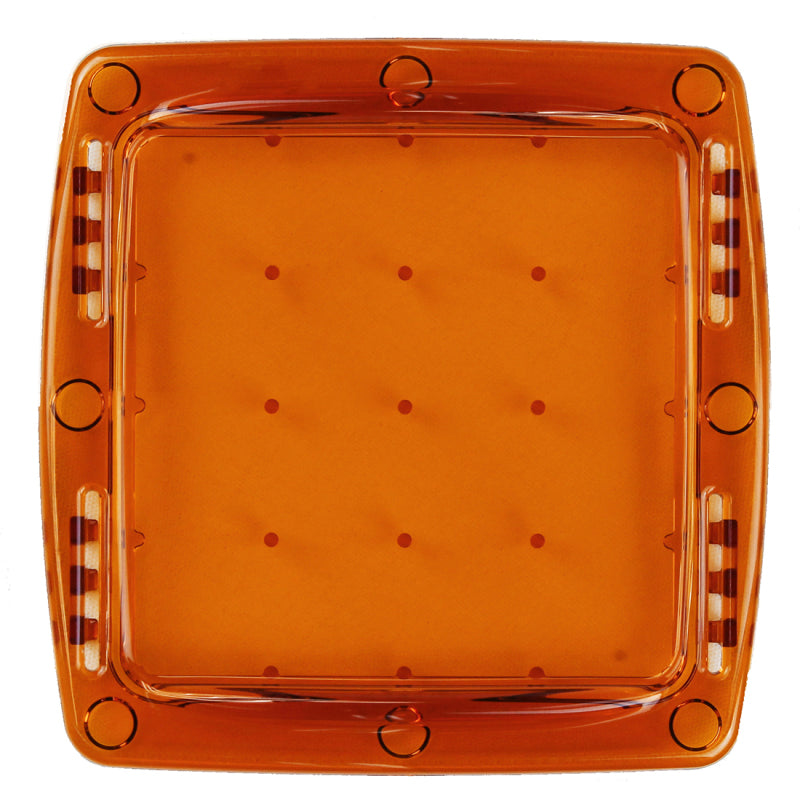 Rigid Industries Q-Series Amber PRO Light Cover - Durable Polycarbonate Protection