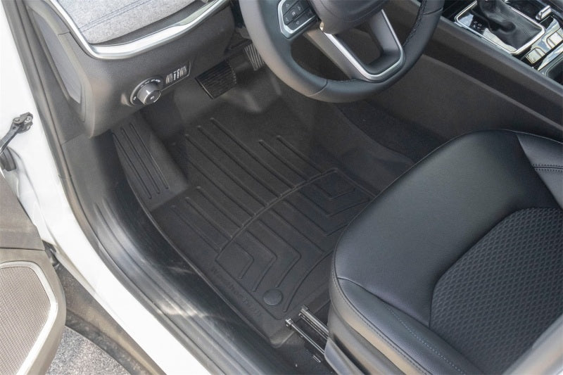 WeatherTech FloorLiner HP Front Floor Mats for 2017-2025 Jeep Compass, Black - WET4412051IM