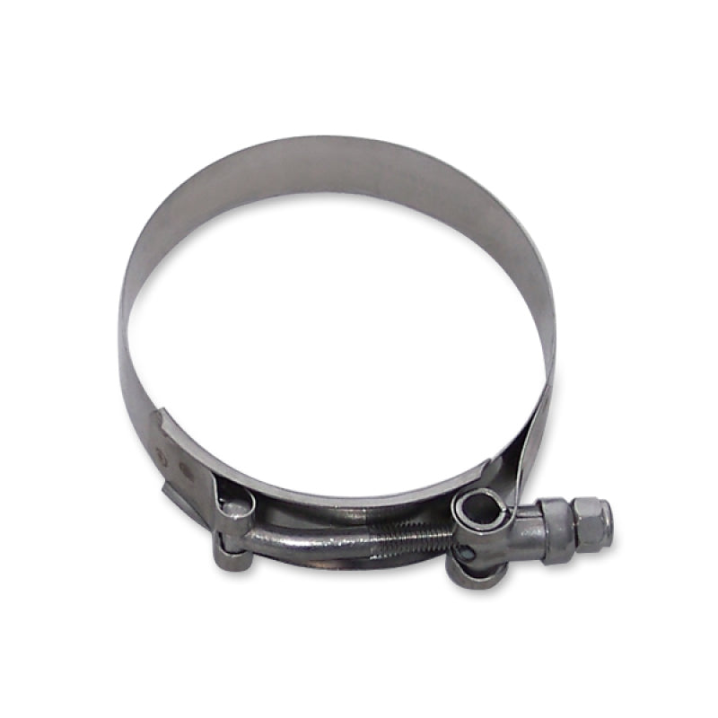 Mishimoto 3 Inch Stainless Steel T-Bolt Clamps – Heavy Duty Hose and Pipe Clamps for Automotive Applications
