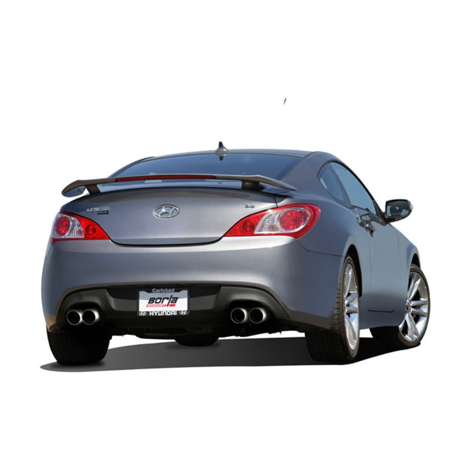 Borla 10-13 Hyundai Genesis Coupe 3.8L V6 SS Cat-Back Exhaust System - Enhance Performance & Sound