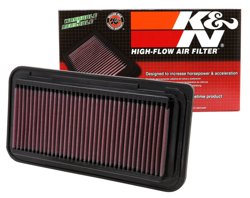 K&N Engineering High-Flow Drop-In Air Filter Part No. knn33-2300 for 2013-2015 Subaru BRZ and Scion FR-S