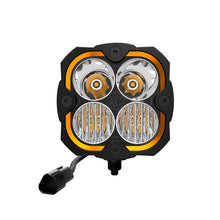 Load image into Gallery viewer, KC HiLiTES FLEX ERA 4 Single Light Master Kit * High-Performance Off-Road LED Light with IP68 Rating, Amber Backlighting, and Customizable Features