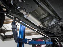 Load image into Gallery viewer, aFe Rock Basher 3-Inch 409 Stainless Steel Cat-Back Turn-Down Exhaust System for Jeep Wrangler (JK) 2007-2018