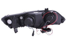 Load image into Gallery viewer, ANZO 2006-2011 Honda Civic Projector Headlights with Halo in Black (CCFL)