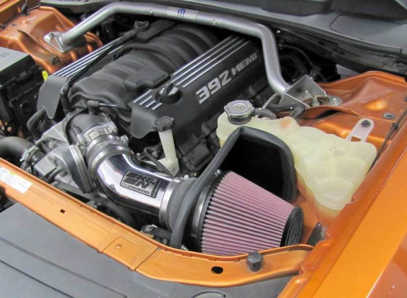 K&N Performance Intake Kit TYPHOON for 2011-2015 Dodge Challenger and Charger 6.4L V8