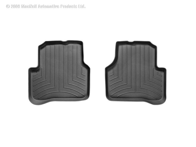 WeatherTech DigitalFit Rear FloorLiner for Volkswagen CC 2010-2015, Black