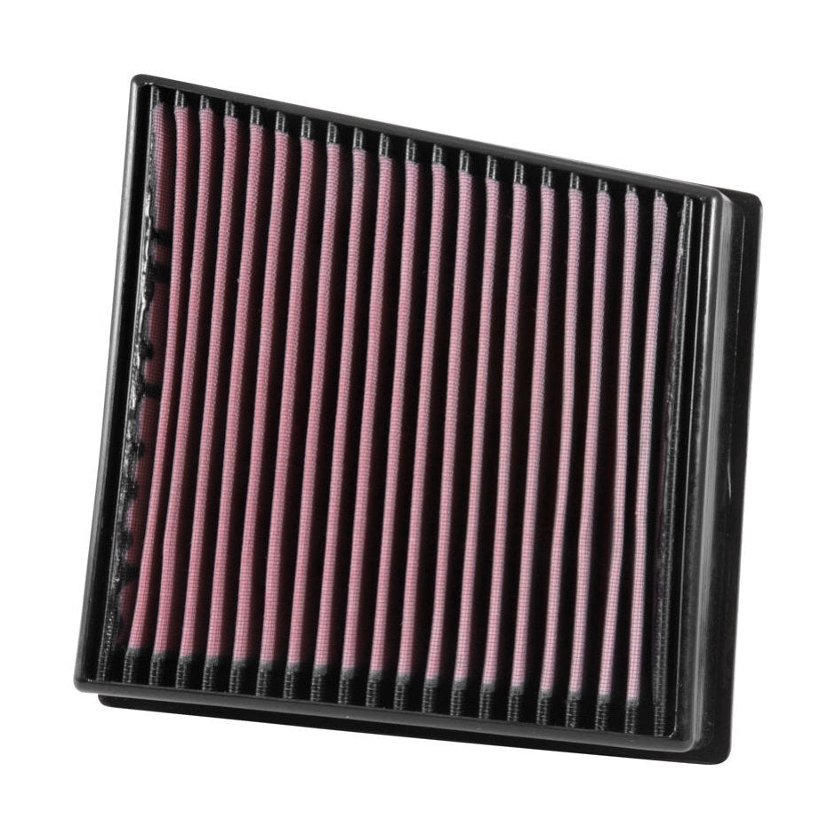 K&N Engineering 33-5065 High-Flow Reusable Air Filter for 2017 Chevy Silverado 2500HD & GMC Sierra 2500HD