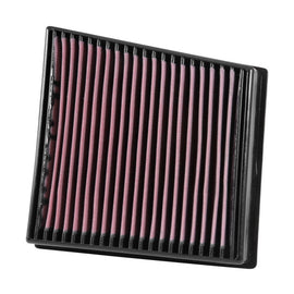 K&N Engineering 33-5065 High-Flow Reusable Air Filter for 2017 Chevy Silverado 2500HD & GMC Sierra 2500HD