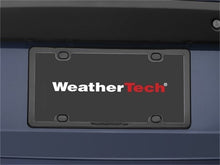 Load image into Gallery viewer, WeatherTech Black ClearFrame License Plate Frame Kit - Durable and Easy to Install