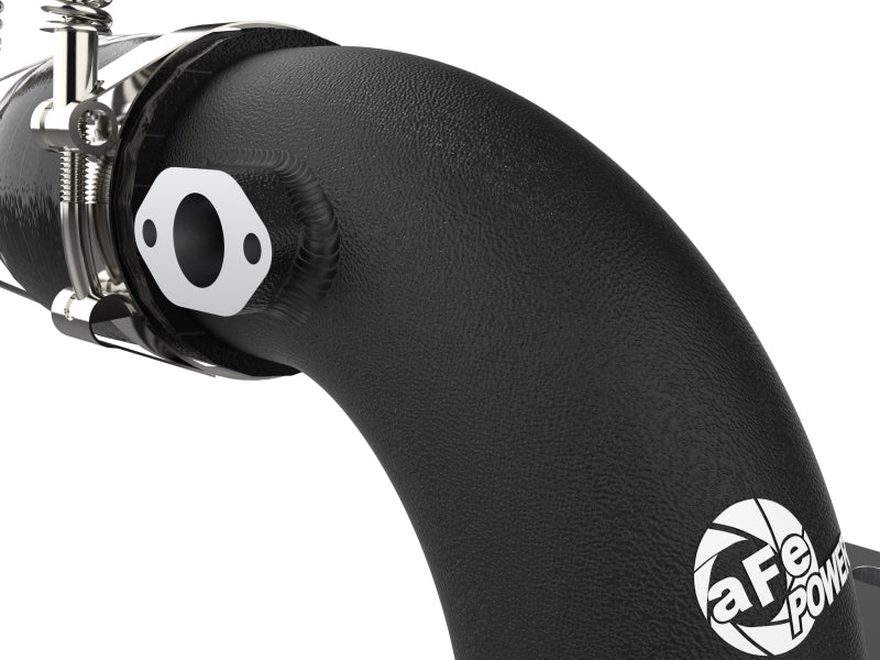 aFe BladeRunner 3-inch Aluminum Cold Charge Pipe for Kia Stinger 2018-2022 (Black) Part #AFE46-20509-B