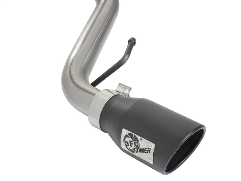 aFe Scorpion 2-1/2 Inch Aluminized Steel Cat-Back Exhaust System with Black Tips for Toyota FJ Cruiser 2007-2017