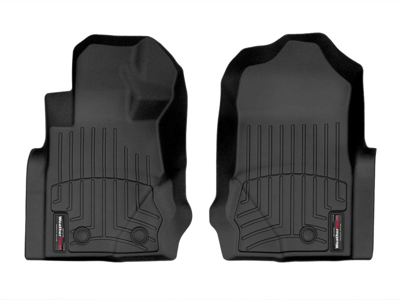 WeatherTech WET4417021V FloorLiner DigitalFit Front Floor Mats for 2021-2023 Ford Bronco Vinyl Floors, Black
