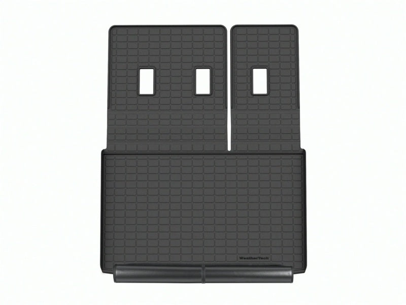 WeatherTech SeatBack Cargo Liner HP with Bumper Protector, Black – Part 401466IMSK for 2021–2023 GMC Yukon XL and Yukon Denali XL