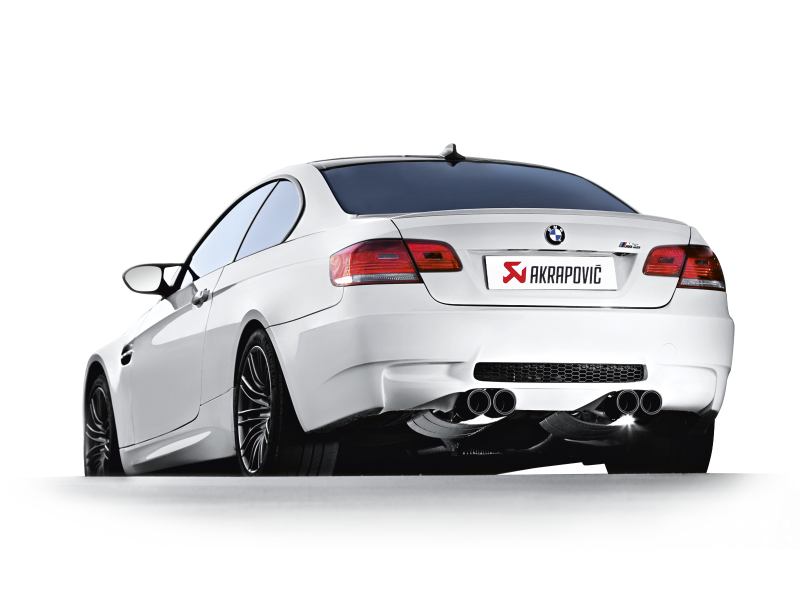 Akrapovic Evolution Line Exhaust System with Catalytic Converter for BMW M3 (E92 E93) 2008-2013 – Titanium
