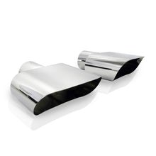 Load image into Gallery viewer, Stainless Works Wide Oval Challenger R/T Exhaust Tips - 2-1/2 inch Inlet, Pair