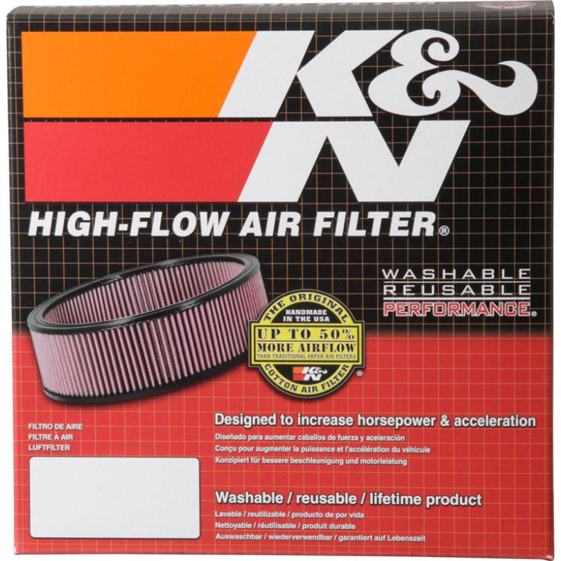 K&N Engineering Custom Round Air Cleaner Assembly Part KNn60-1120 for Enhanced Airflow