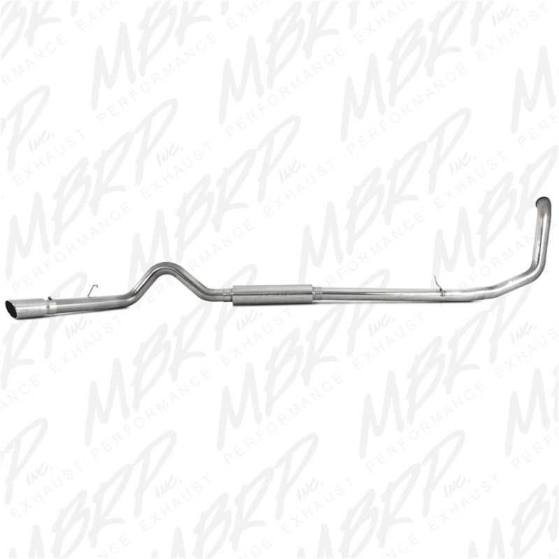MBRP Armor Plus Series Turbo Back Exhaust System for 1999-2003 Ford F-250/350 7.3L Diesel with Single Side Exit