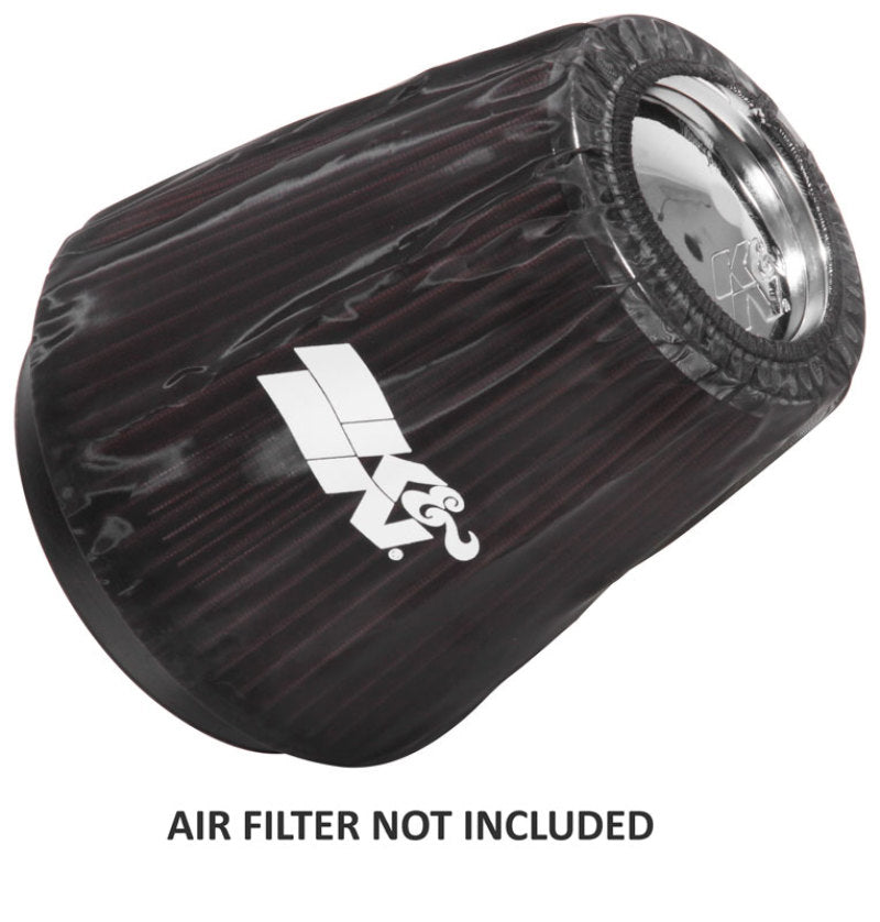 K&N Engineering Black Drycharger Round Tapered Custom Air Filter Wrap - Part No. KNNRF-1041DK