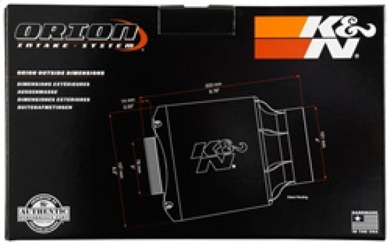 K&N 54 Series Shielded Cold Air Intake System - Universal Fit by K&N Engineering Part knn54-5000