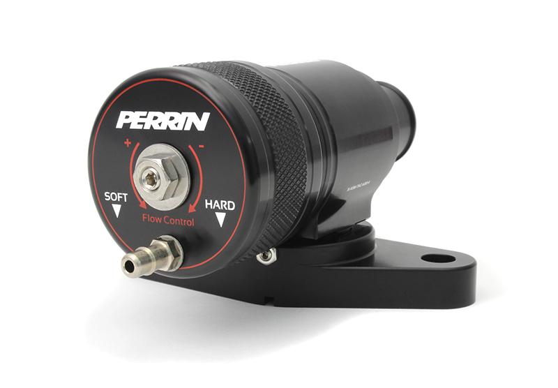 Perrin Performance Black Bypass/Blow Off Valve for Subaru WRX, Legacy, and Forester XT - Part PSF-TAC-610BK