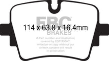 Load image into Gallery viewer, EBC Redstuff Ceramic Low Dust Rear Brake Pads for Jaguar F-Type (2014-2019) * Part Number ebcDP32192C