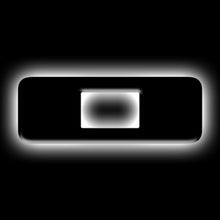 Load image into Gallery viewer, ORACLE Lighting Universal Illuminated LED Letter Badges – Matte Black Finish, 3.75 in. x 1.4 in. Customizable Car Badge