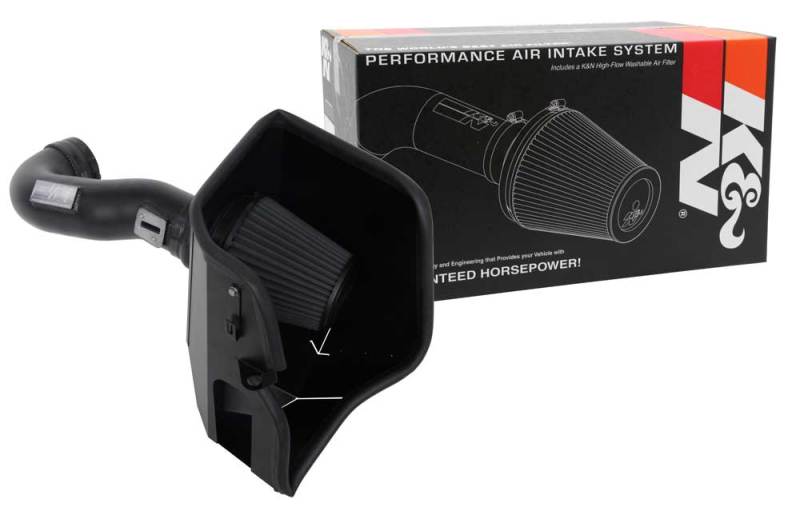 K&N 2019 Chevrolet Silverado 1500 5.3L V8 Performance Cold Air Intake Kit