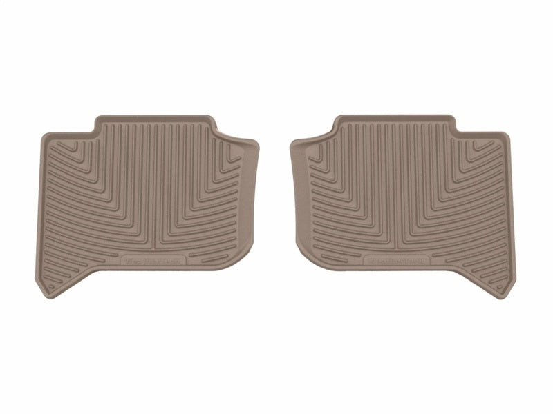 WeatherTech W767TN All-Weather Floor Mats for 2025-2026 Toyota 4Runner, 2nd Row Rear, Tan