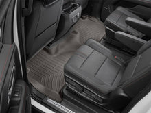 Load image into Gallery viewer, WeatherTech FloorLiner DigitalFit Rear Floor Mat Cocoa for 2021+ Chevrolet Tahoe, Suburban, GMC Yukon, and Cadillac Escalade - Part WET4716322