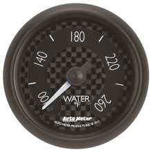 Load image into Gallery viewer, AutoMeter GT Series 52mm Full Sweep Digital Water Temperature Gauge 100-260°F